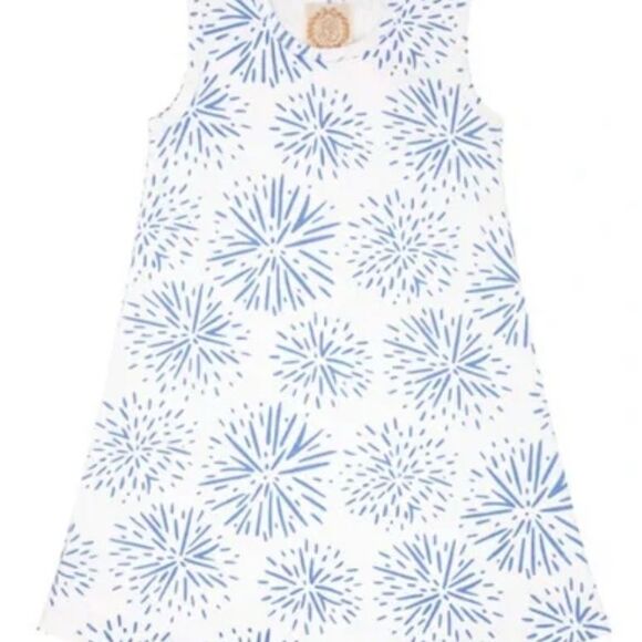 The Beaufort Bonnet Company Fireworks Dress  Summer 4th of July - Picture 2 of 4